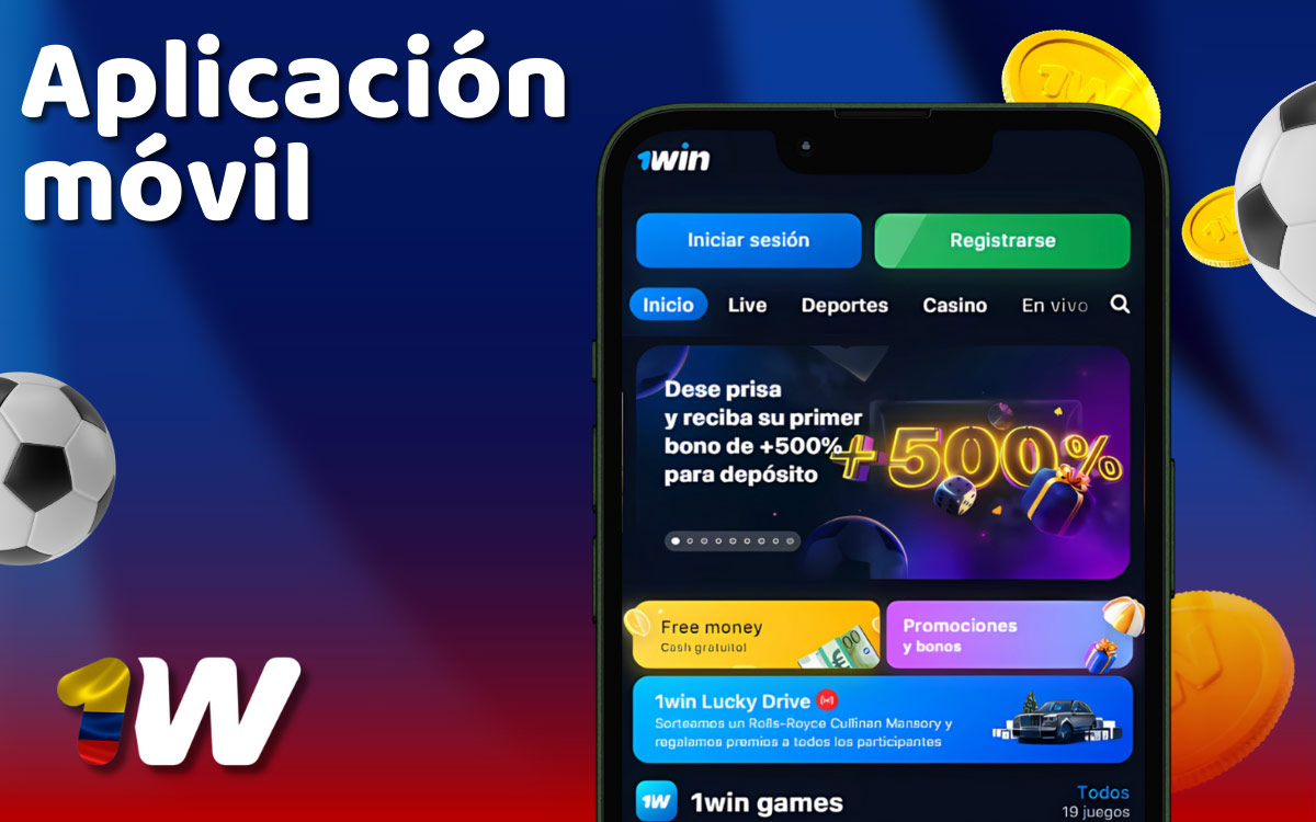1Win Aplicación móvil