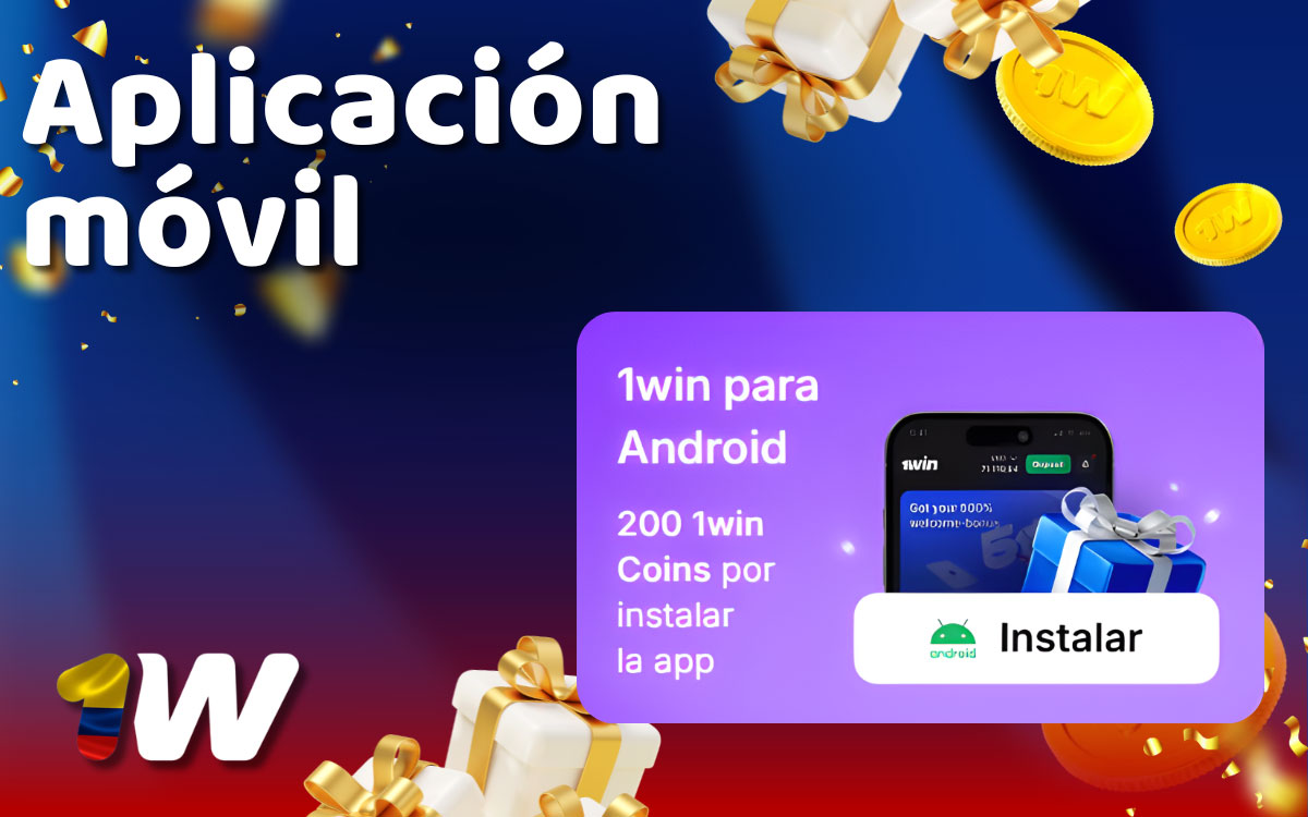 1Win Bono por instalar la aplicación móvil
